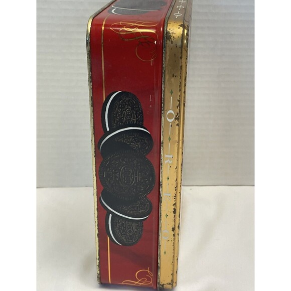 1994 Vintage Unlock The Magic With Oreo Grandfather Remembers Christmas Tin USA - Picture 5 of 10